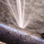 une urgence fuite d'eau